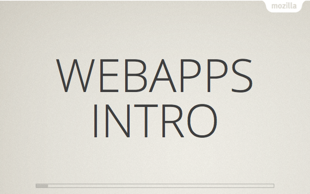 webapps intro