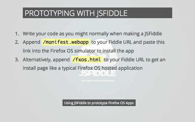 JSFiddle